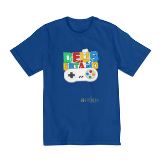 Nome do produtoCamisa Infantil Deus Está No Controle BH