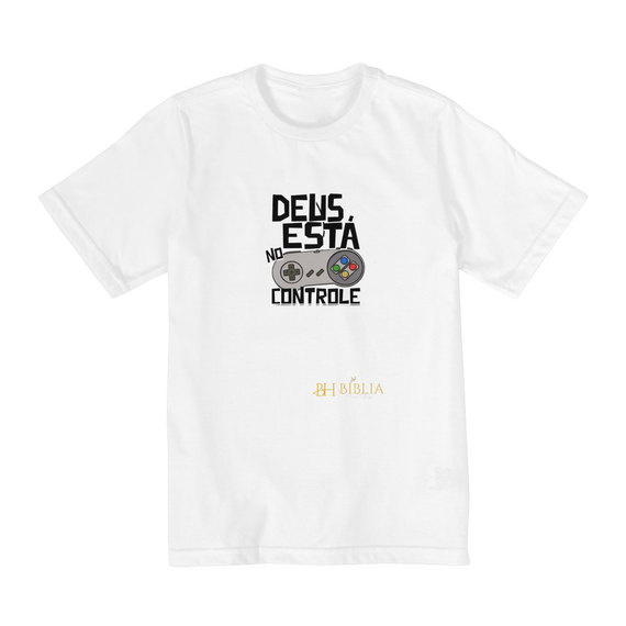 Camisa Infantil Deus Está No Controle BH