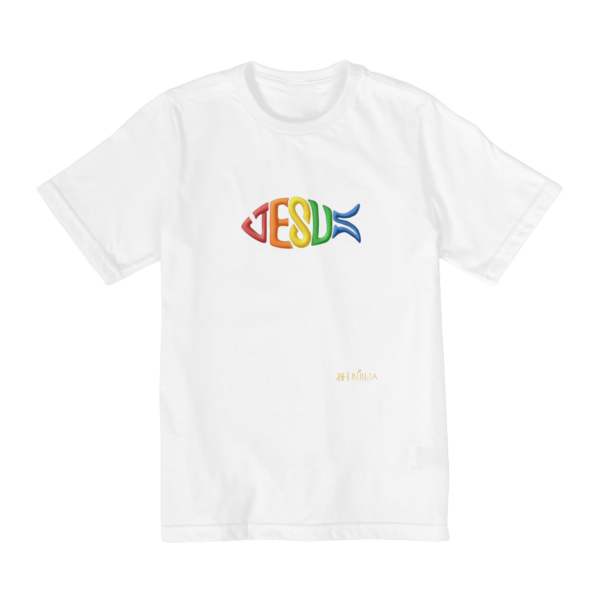 Nome do produto: Camisa Jesus Infantil BH