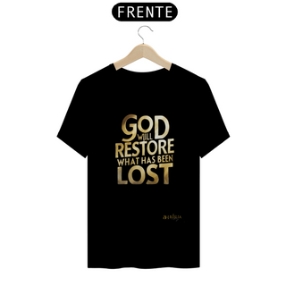 Nome do produtoCamisa GOD Wiil Restore BH