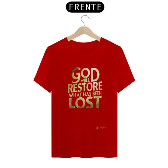 Camisa GOD Wiil Restore BH