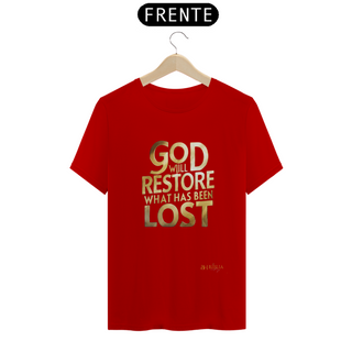 Nome do produtoCamisa GOD Wiil Restore BH