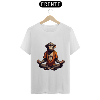 macaco meditando
