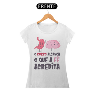 Nome do produtoCAMISETA FEMININA FÉ ACREDITA