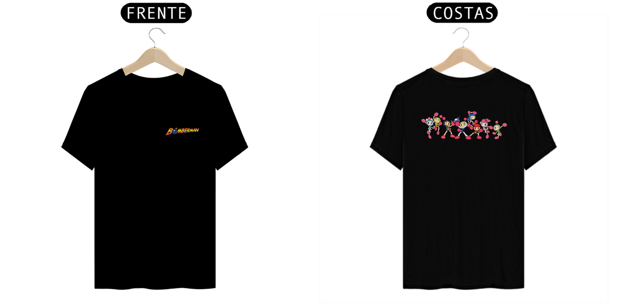 Nome do produto: Camiseta Unissex 008 - Bomberman