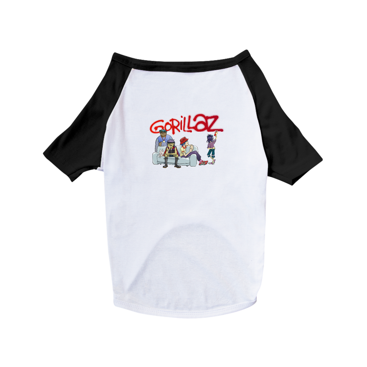 Nome do produto: Camiseta Pet 002 - Gorillaz