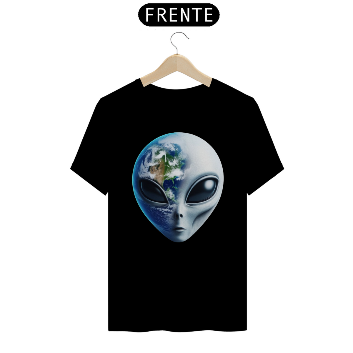 Nome do produto: Camiseta SpaceAlien ET