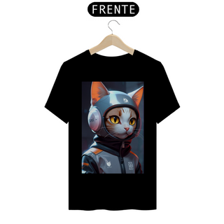 Camisa Gato Futurista
