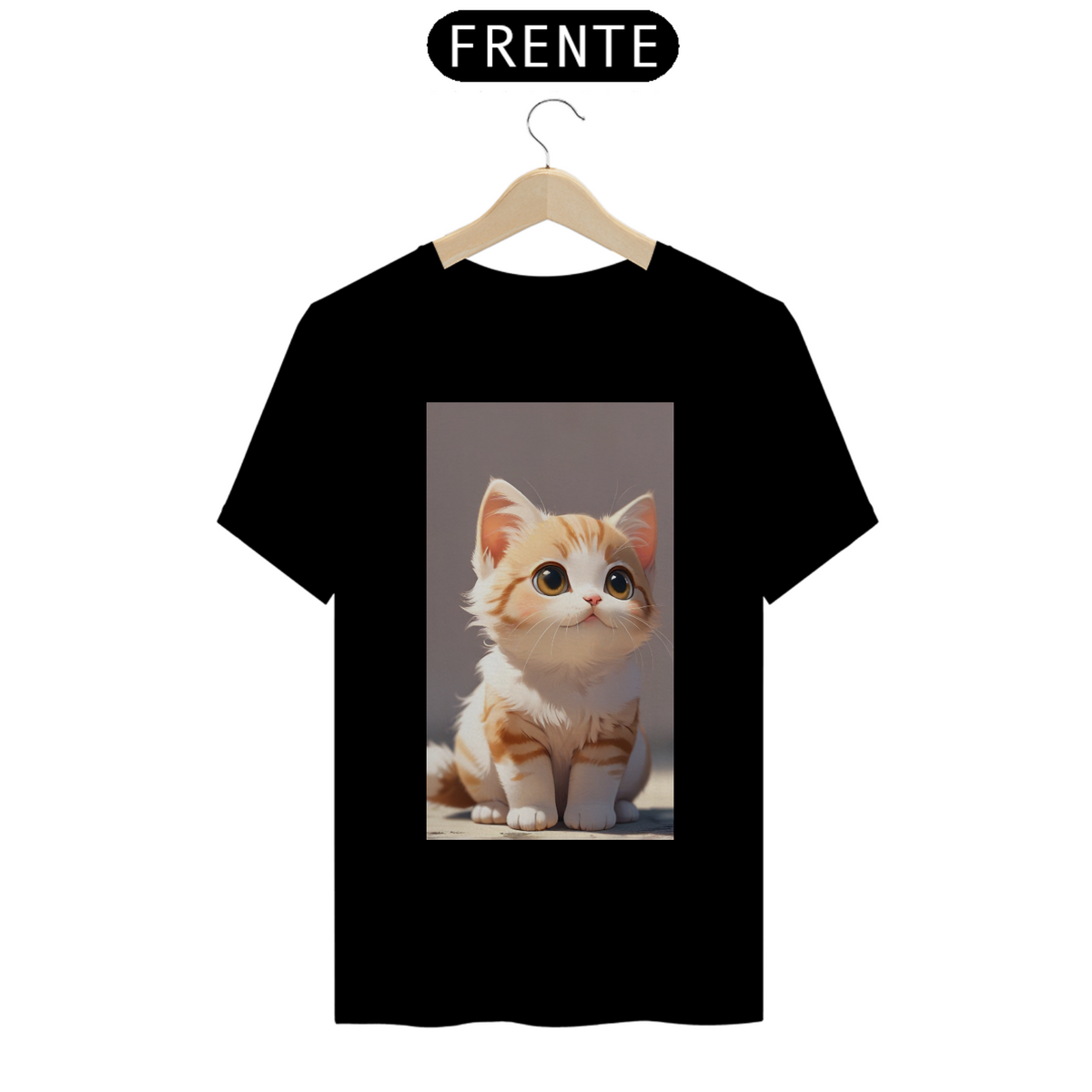 Nome do produto: Camisa Gato Fofo