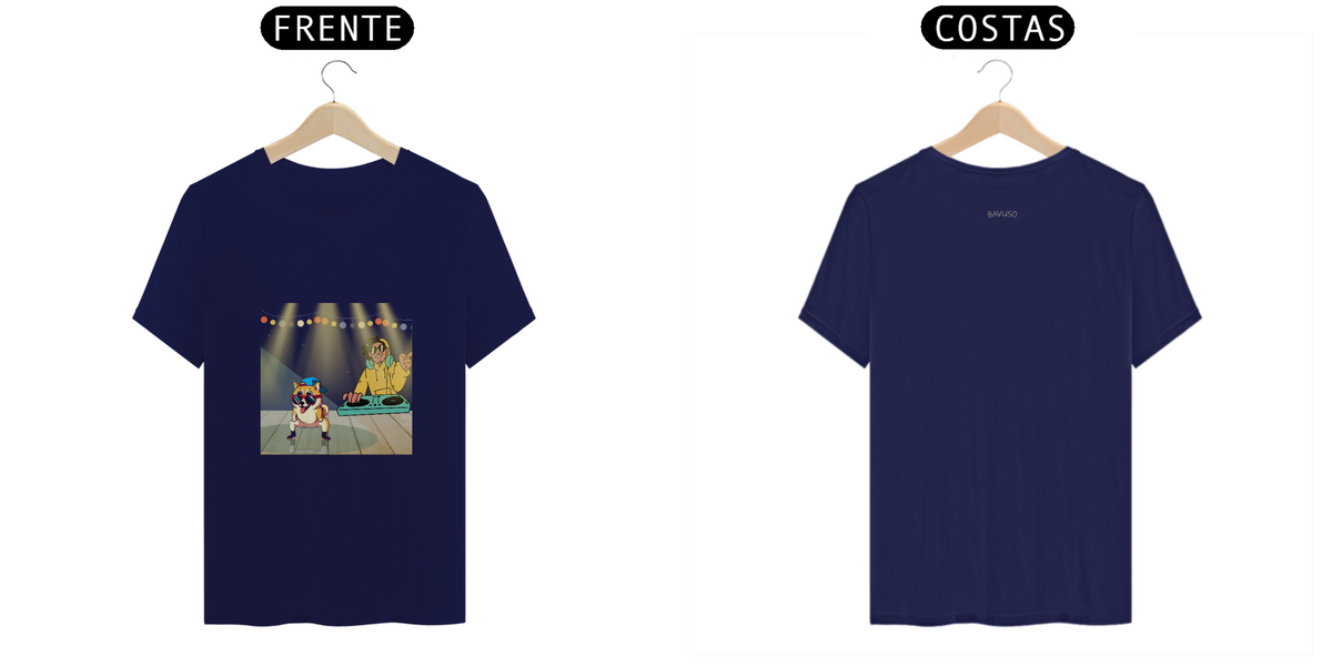 Nome do produto: T-Shirt Versátil Classic Corgi e DJ
