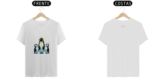 T-Shirt Versátil Classic Pinguins Frustrados