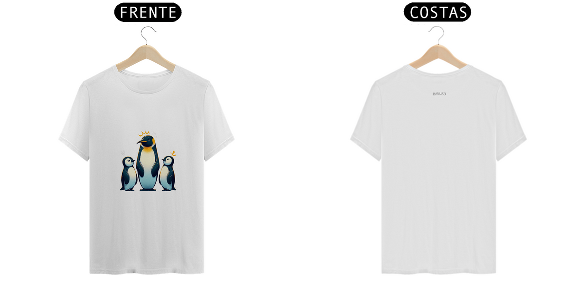 Nome do produto: T-Shirt Versátil Classic Pinguins Frustrados