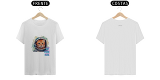 T-Shirt Versátil Classic Gato Espacial