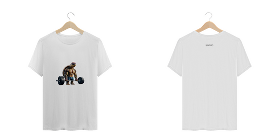 T-Shirt Versátil Classic Tartaruga Crossfiteira PLUS SIZE