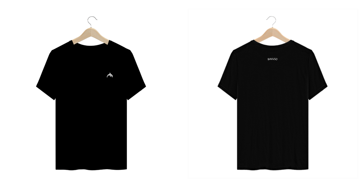 Nome do produto: T-Shirt Versátil Classic Estampa Branca PLUS SIZE