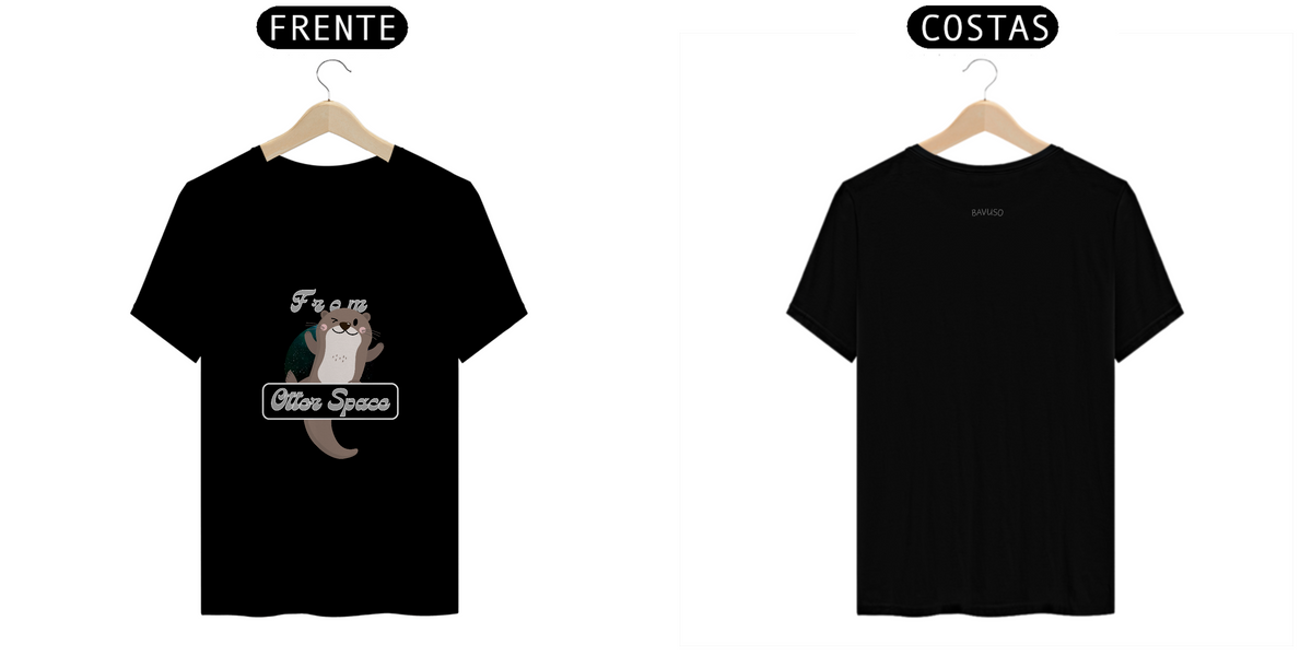 Nome do produto: T-Shirt Tecido Premium Prime From Otter Space