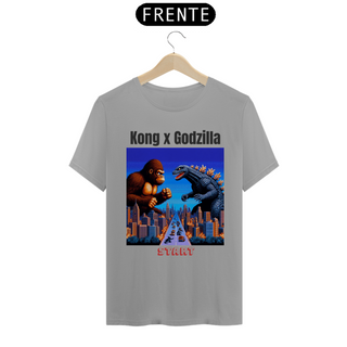 Camiseta Kong x Godzilla Atari
