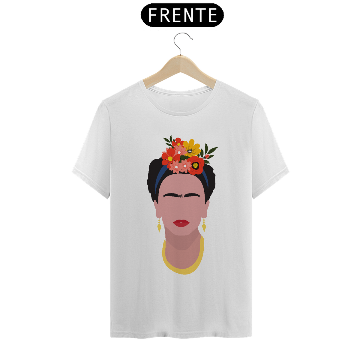 Nome do produto: Camiseta Frida