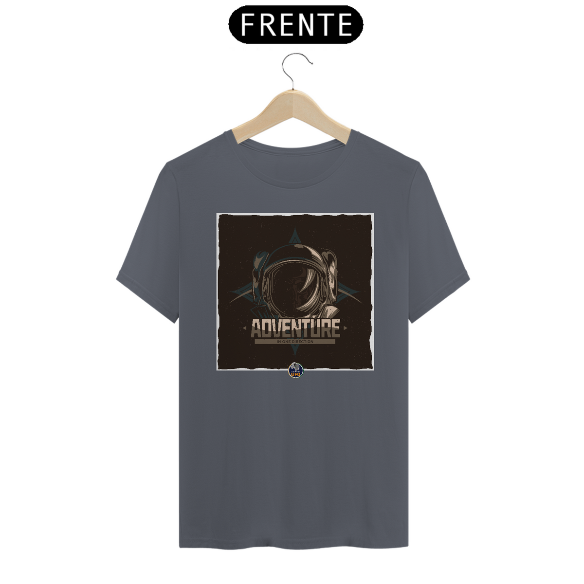 Nome do produto: CAMISETA CLASSIC - ADVENTURE - BRAZIL UFO