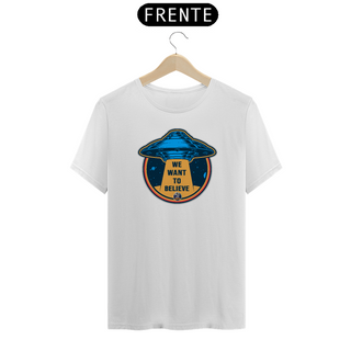 Nome do produtoCAMISETA CLASSIC - WE WANT TO BELIEVE - BRAZIL UFO