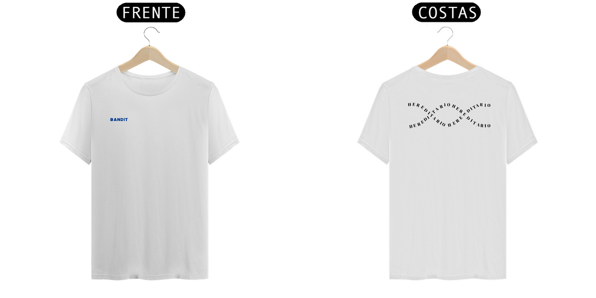 Nome do produto: Camiseta - Hereditário DNA - Branca 