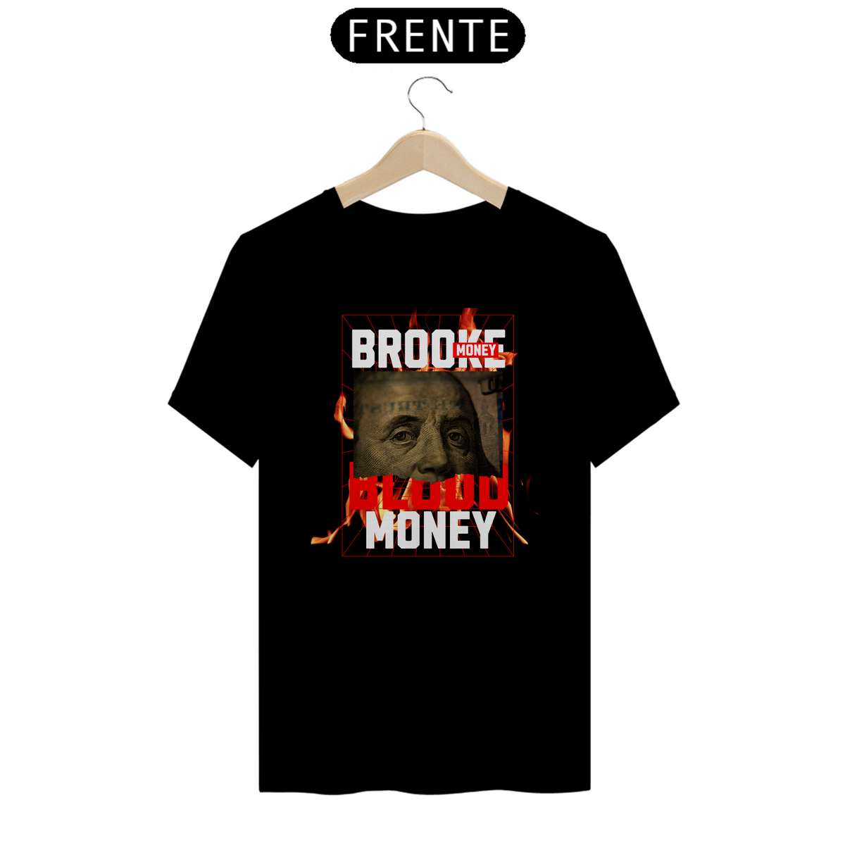 Nome do produto: T-Shirt Brooke Blood Money Quality