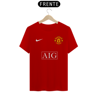 Camisa Básica Manchester United 2007/08