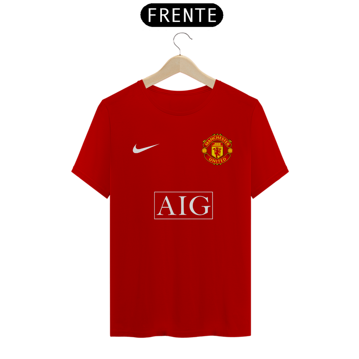 Nome do produto: Camisa Básica Manchester United 2007/08