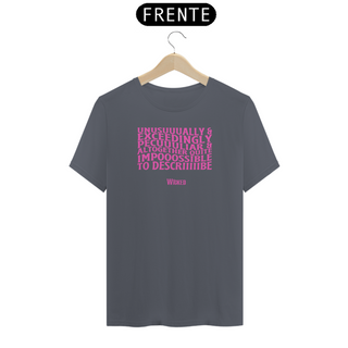 Nome do produtoCamiseta (Algodão Peruano) - Impossible to Describe