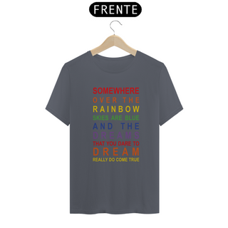 Nome do produtoCamiseta (Algodão Peruano) - Over The Rainbow