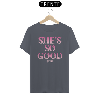 Nome do produtoCamiseta (Algodão Peruano) - She's So Good