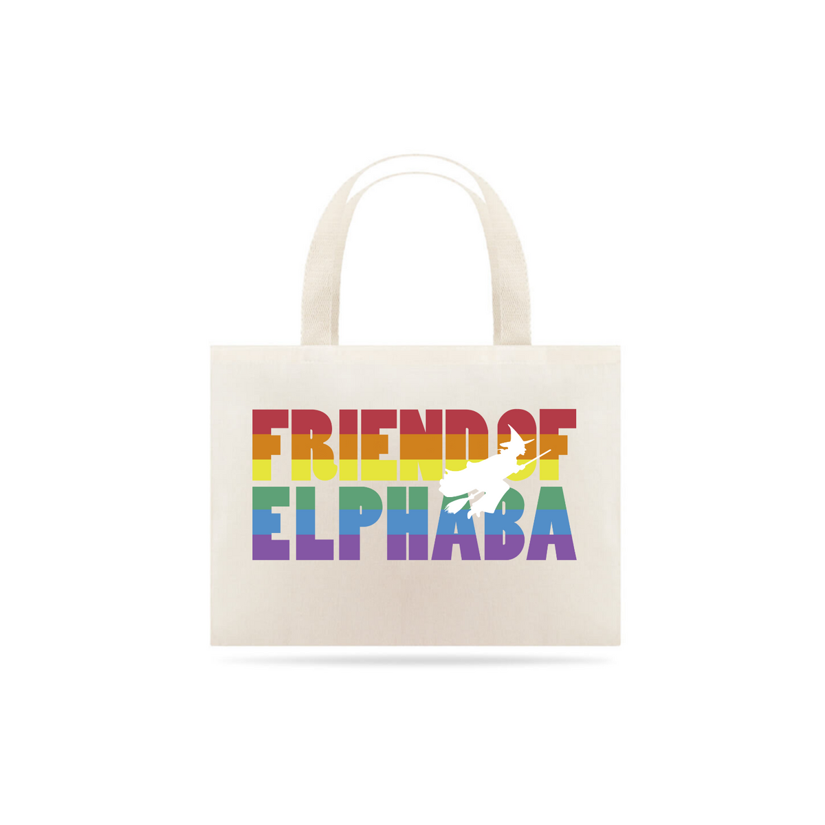 Nome do produto: Eco Bag Grande - Friend Of Elphaba