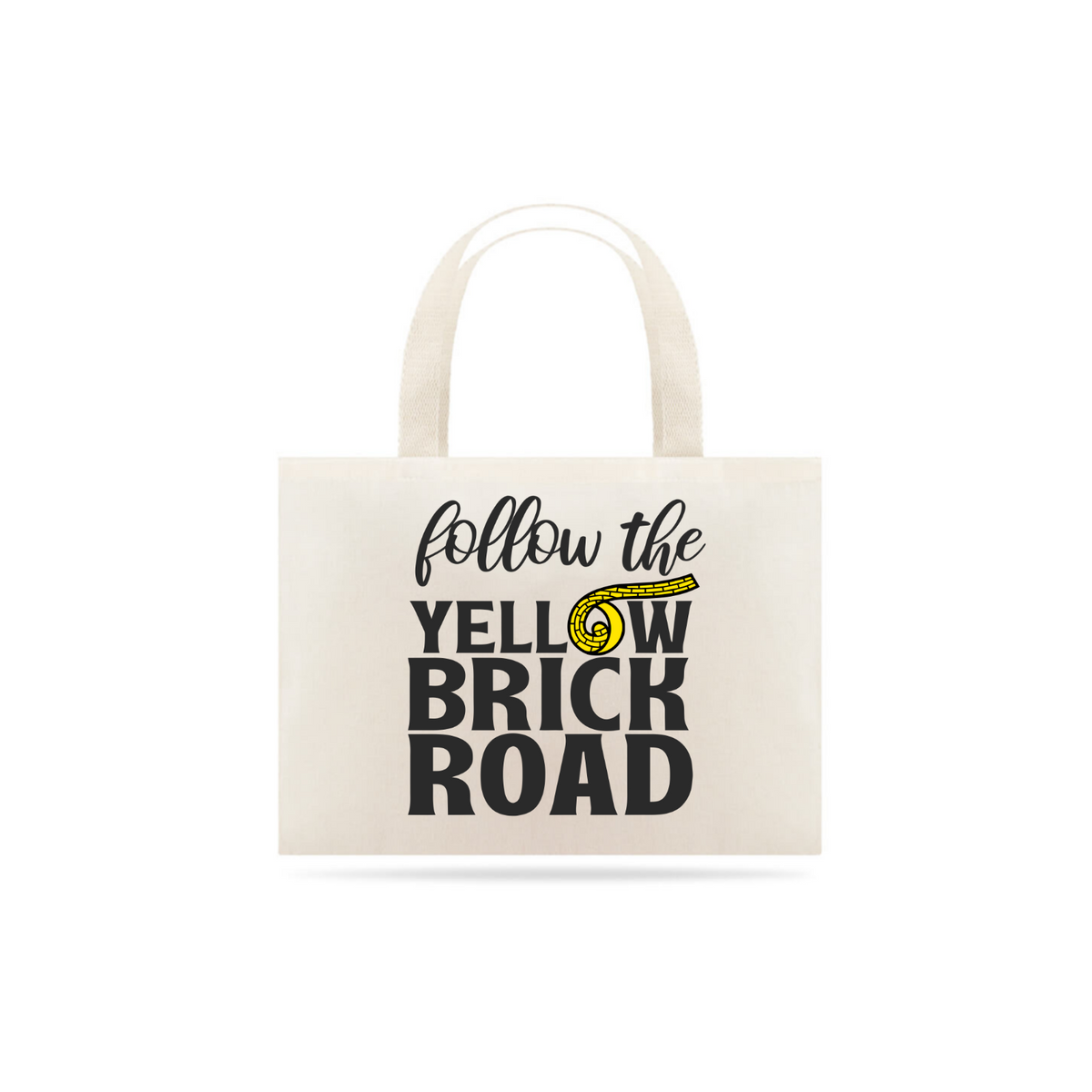 Nome do produto: Eco Bag Grande - The Yellow Brick Road