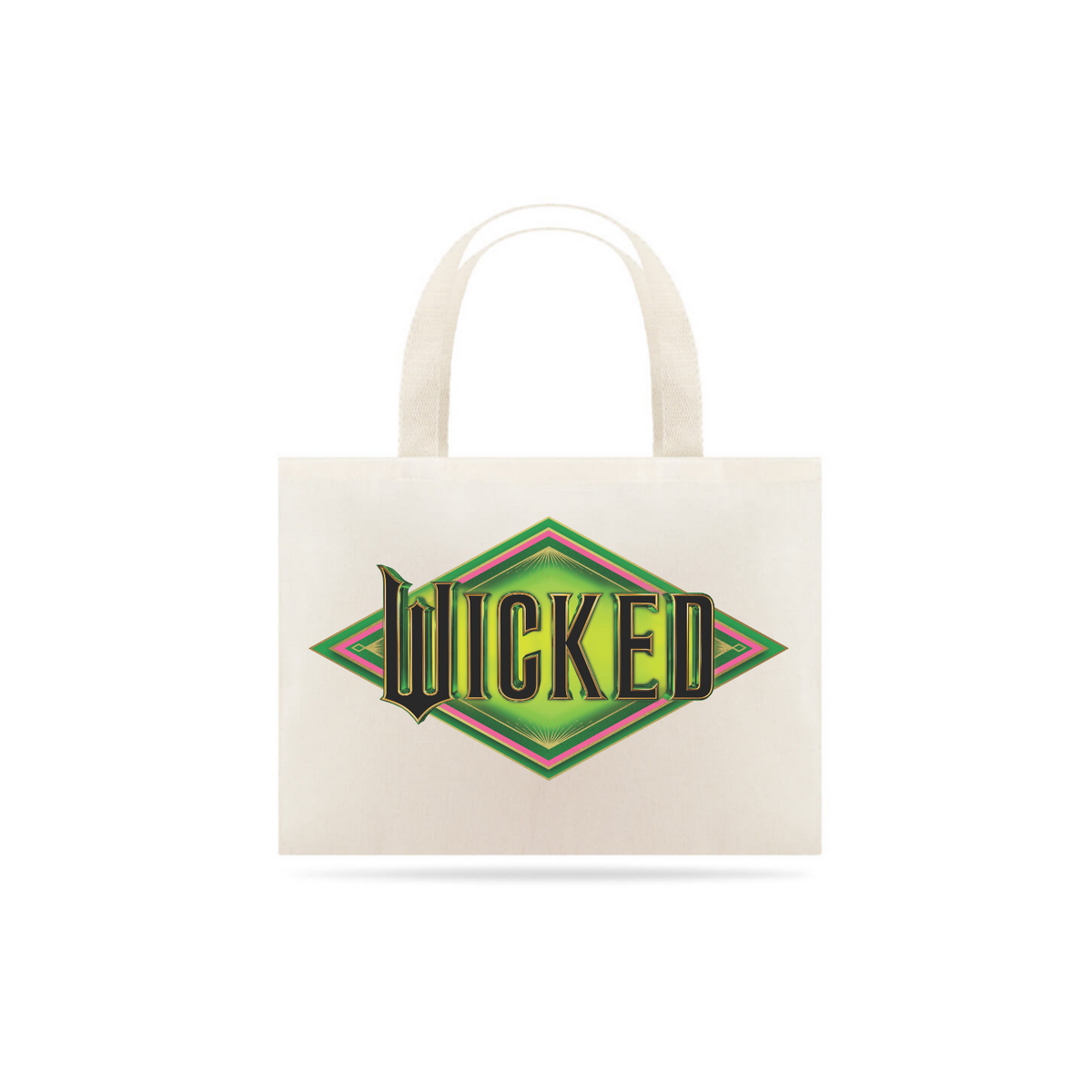 Nome do produto: Eco Bag Grande - Wicked Diamond Logo