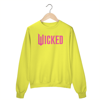 Nome do produtoMoletom Fechado - Wicked Movie (Pink)