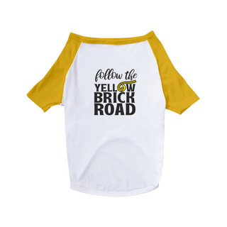 Camisa Pet Dog - The Yellow Brick Road