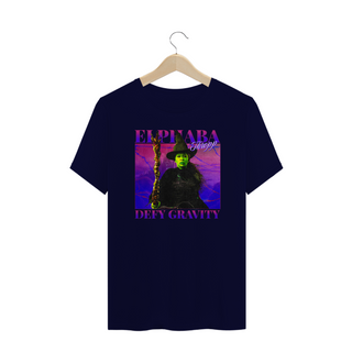 Nome do produtoCamiseta Plus Size - Elphaba / Defy Gravity