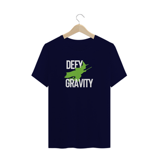 Nome do produtoCamiseta Plus Size - DEFY GRAVITY