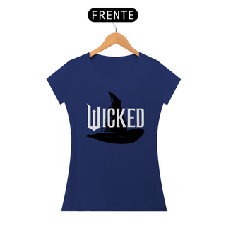 Nome do produtoCamiseta Feminina (Algodão Peruano) - Elphaba Hat