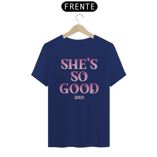 Nome do produtoCamiseta (Algodão Peruano) - She's So Good