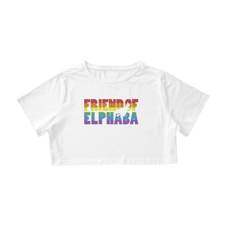 Nome do produtoCamiseta Cropped - Friend Of Elphaba