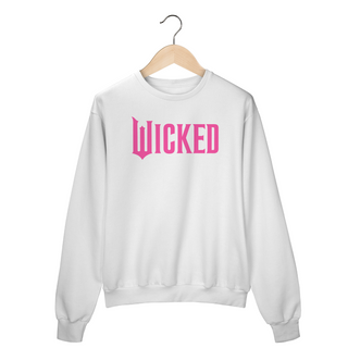 Nome do produtoMoletom Fechado - Wicked Movie (Pink)