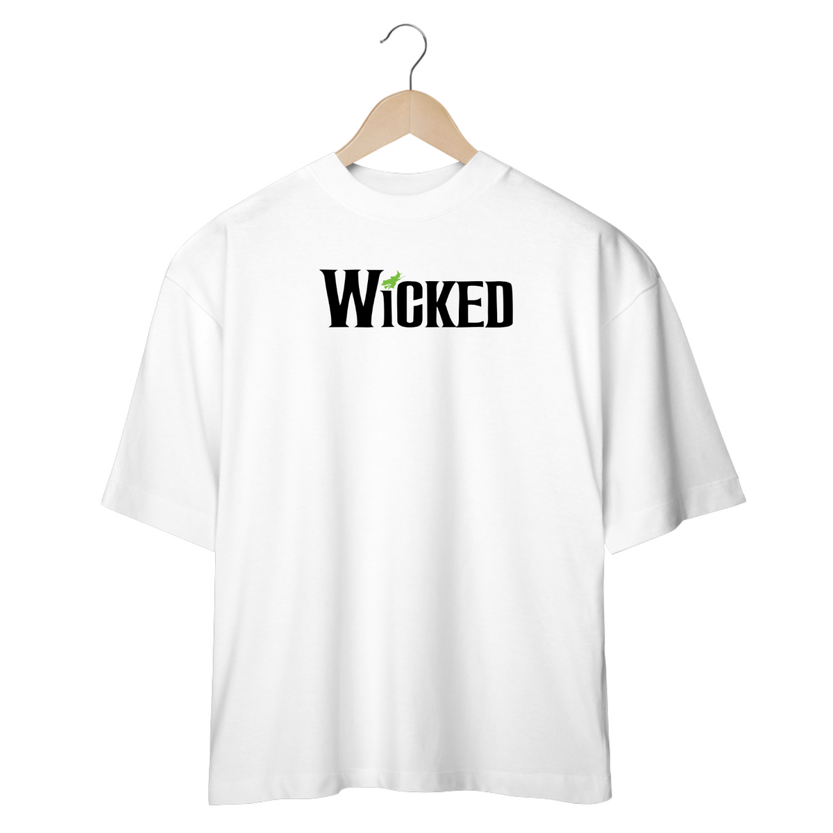 Nome do produto: Camisa Oversized - Wicked Musical