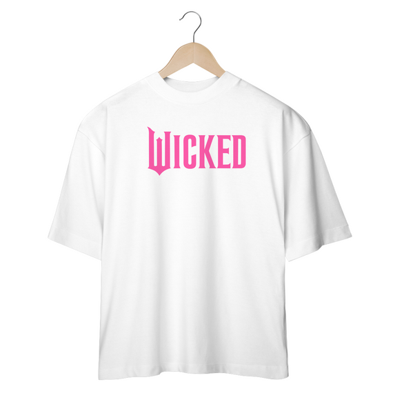 Camiseta Oversized - Wicked (Pink)