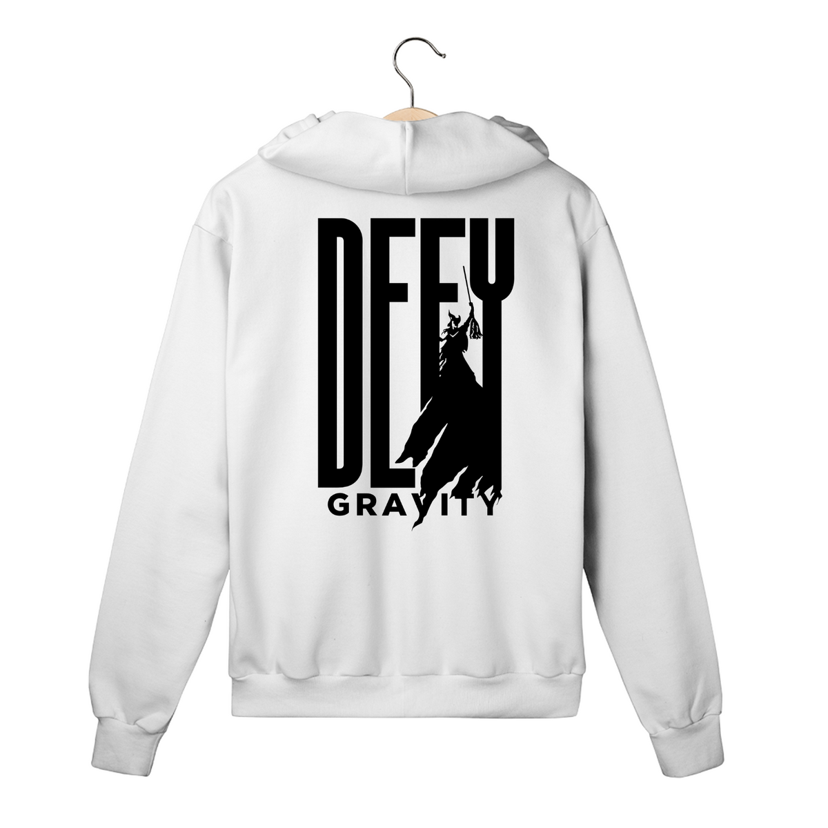 Nome do produto: Moletom com Zíper - Defy Gravity (Costas)