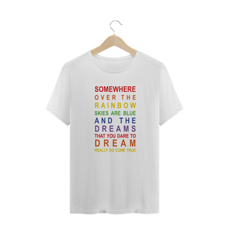 Nome do produtoCamisa Plus Size - Over The Rainbow