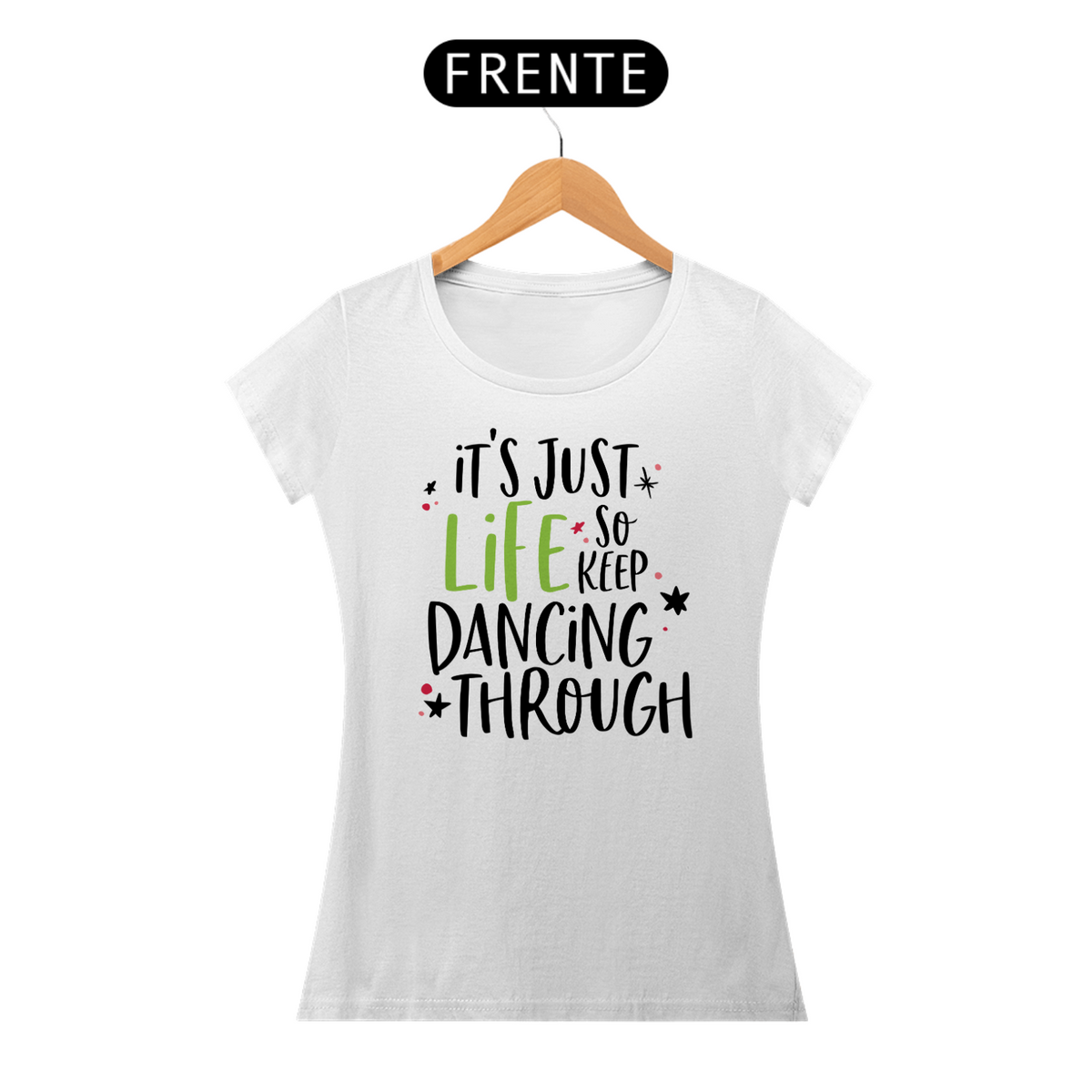 Nome do produto: Camiseta - So Keep Dancing Through