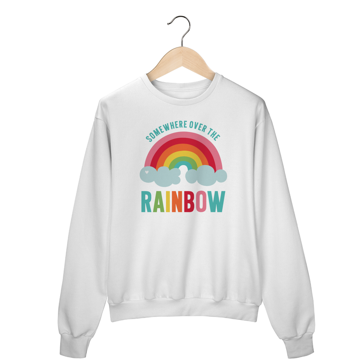 Nome do produto: Moletom Fechado - Over The Rainbow