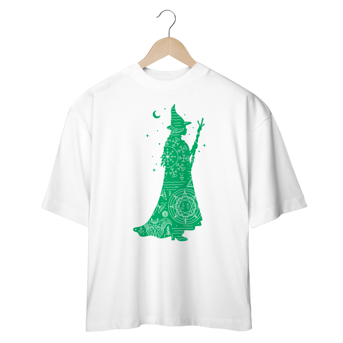 Nome do produto: Camiseta Oversized - Elphaba