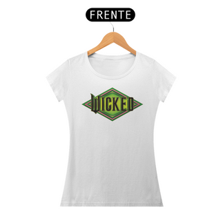 Nome do produtoCamiseta Feminina (Algodão Peruano) - Wicked Diamond Logo